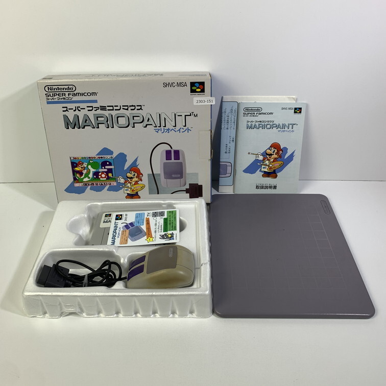 Mario Paint w/box Nintendo Super Famicom SFC SNES Game Japan | eBay