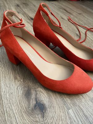 Loeffler Randall Red Mary Janes Size 7.5