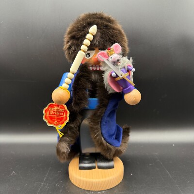 Steinbach Design Nutcracker Mouse King Limited Edition 11'' Germany 1978 of 10,00