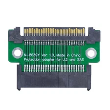 Cablecy U.2 U2 SFF-8639 NVME PCIe SSD Adapter Male to Female Extension PCIE PCBA