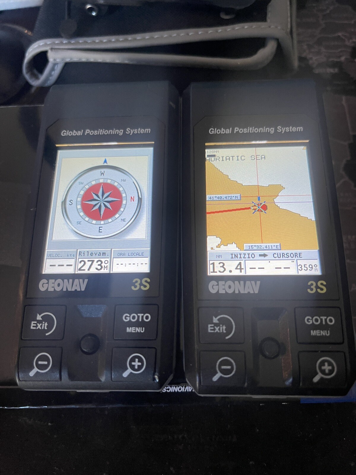 GEONAV 3 MARINE NAVIGATOR - Two Pieces