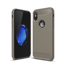 Custodia Apple iPhone X/XS cover cellulare custodia protettiva custodia protettiva bumper grigia