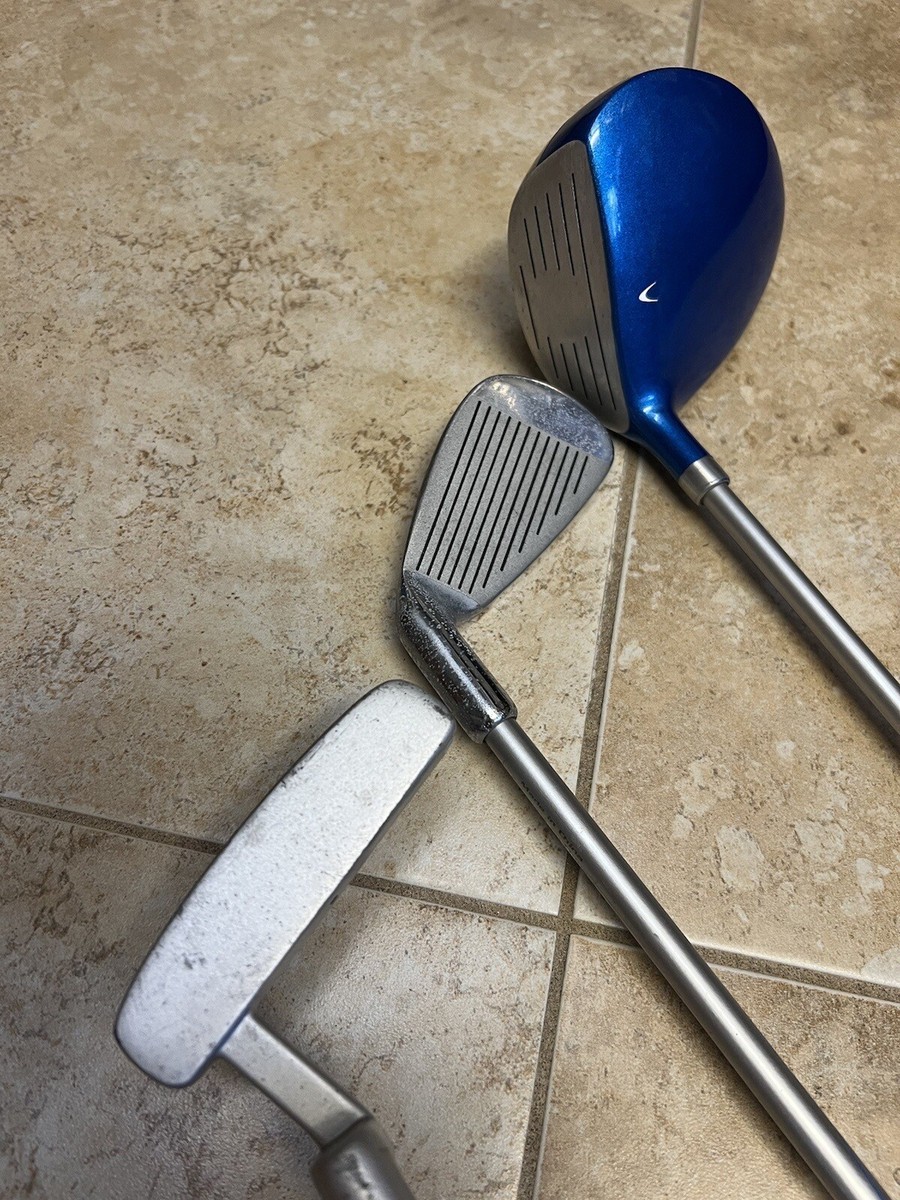 Lynx LX Jr Blue Kids Junior 3 Pc Golf Club Set Youth Right Lynx LX Jr Blue Kids Junior 3 Pc Golf Club Set Youth Right