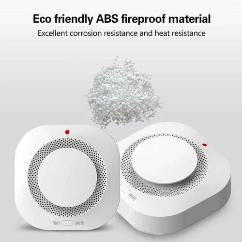 Smoke Alarm with 10 Year Life Warranty Smoke Detector & Fire Alarms Sensor UK