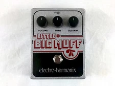 Used Electro-Harmonix EHX Little Big Muff Pi Fuzz Guitar Effects Pedal