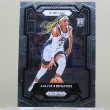 Aaliyah Edwards RC 2024 Panini Prizm Draft Picks Silver #3 Mystics