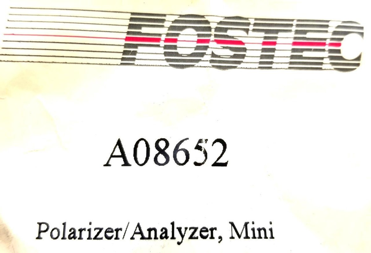Fostec A08652 Polarizer/Analyzer Mini (2pc) | eBay