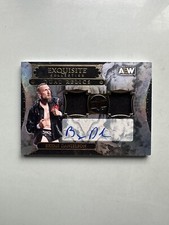 2024 UD AEW Black Diamond Exquisite Dual Relics Autograph Bryan Danielson /5