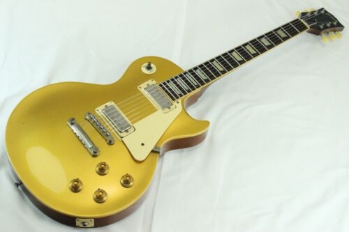 Gitara elektryczna Greco EG500GS LP typu deluxe złota top wyprodukowana w Japonii - Zdjęcie 1 z 10
