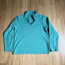 Vineyard Vines Men's Green Half-Zip Pullover Sweater Size S