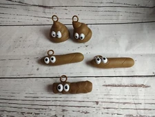 Fishing For Floaters Bath Fishing Game Replacement Set of 5 Floaters Ornaments