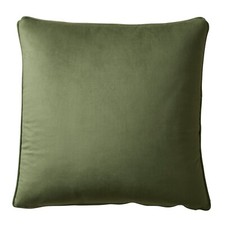 Image of Filled Cushion Or Cushion Cover Harlan Plain Velvet Appletree Heritage 5 Colours