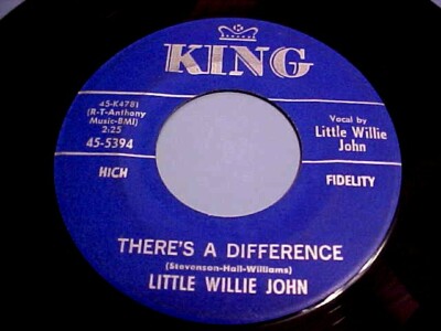 Little Willie John - 1960 FUNK/SOUL - There's A Difference / Sleep - GREAT AUDIO