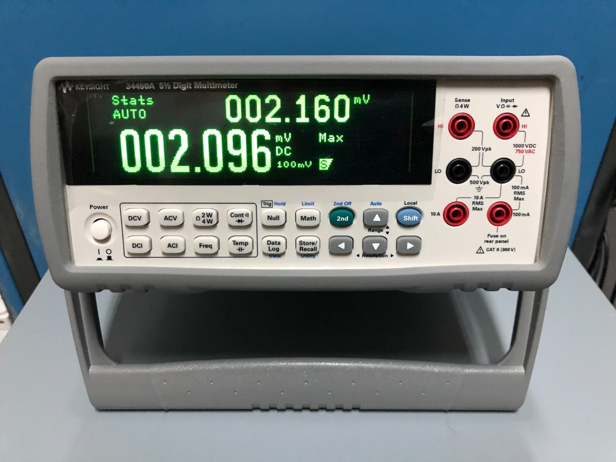 Keysight Agilent 34450A Digital Multimeter, 5.5 Digit, OLED Keysight Agilent 34450A Digital Multimeter, 5.5 Digit, OLED