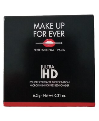 Make Up ForEver Ultra HD Microfinishing Pressed Powder 6.2g,Shade 01-Translucent