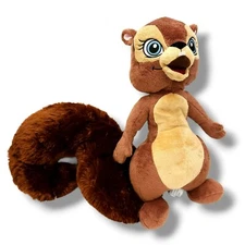 Fiesta Great Wolf Lodge Sammy Squirrel Plush Stuffed Animal Embroidered Eyes 15"