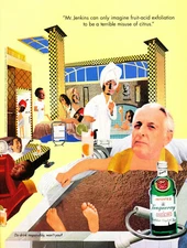 TANQUERAY GIN AD #41 RARE 1998 OUT OF PRINT VINTAGE MR. JENKINS