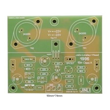 One Pair JLH1996 DC22V 15W Class A Power Amplifier Board Bare PCB OCL Circuit