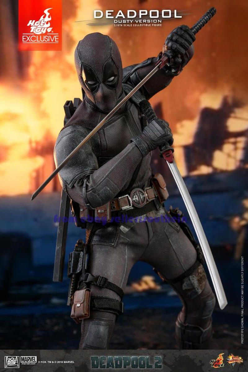 HOTTOYS 1/6 MMS505 Deadpool 2 Marvel Action Figure Model In Stock