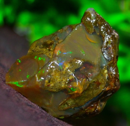 Opale éthiopienne Naturelle Brute - 40 Carats - Pierre Précieuse Multi-flash - Non Taillée - Neuf Avec étiquette