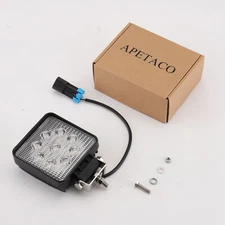 APETACO LED Rear BACK-UP Light Factory Plug For 2018-2025 POLARIS RANGER XP 1000