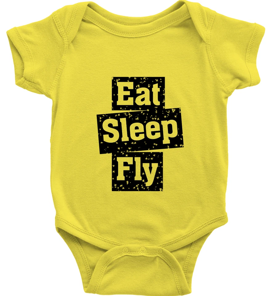 Funny Plane Flying Toddler Kids Boy Youth Tee T-Shirt Infant Baby Bodysuit Gift - Image 4 of 4