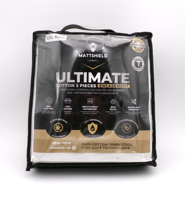 MATTSHIELD New Ultimate 3-Piece Kit - Bed Bug-Proof Mattress Cover California...