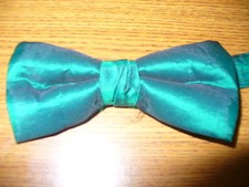 USED Bow Tie - Emerald Iridescent 88048