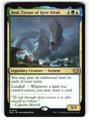 Aesi, Tyrant Of Gyre Strait #210 (NM) (DSC) (Non-Foil) MTG Magic