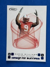 2006 SAGE HIT Design for Success Blue #D-9 Mario Williams NC State Wolfpack