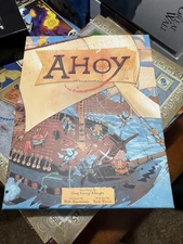 Ahoy Board Game Seafaring Smuggling Strategy 2-4 Players Complete Leder Games