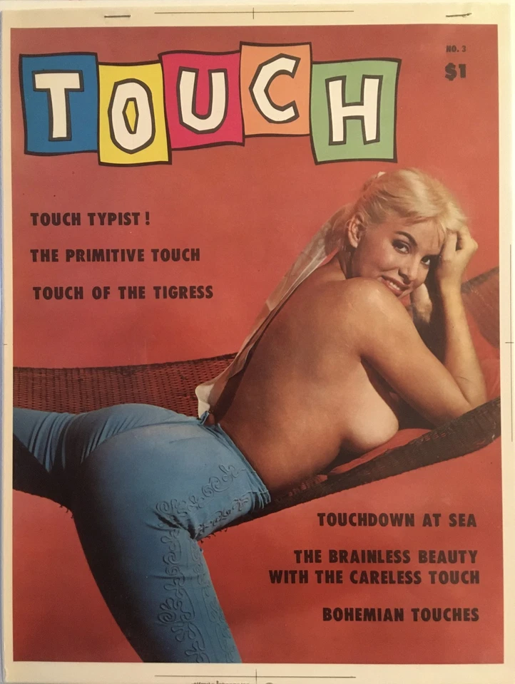 June Wilkinson Modern Man Magazine 1959 Touch #3 Printer's Proof Calendar Photo Foto 2 de 4