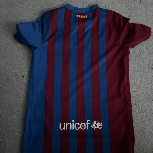 FC Barcelona Kids Home Shirt - 21/22 Season - Used - Good Condition See Photos - Picture 3 of 3