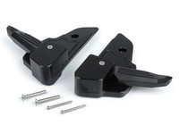 FußRasten-Set -MOTO Nostra, Cnc, Schwarz Matt- Vespa Primavera 50-150, Sprint 50