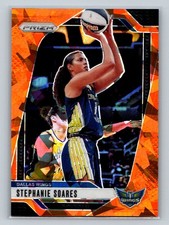 2024 Panini Prizm WNBA #47 Stephanie Soares Ice Orange Prizms
