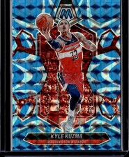 2023-24 Panini Mosaic #175 Kyle Kuzma Reactive Blue