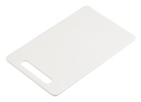 Kesper 32460 Schneidebrett Aus Pp-Kunststoff, Weiß, 23,5 X 14,5 X 0,5 Cm