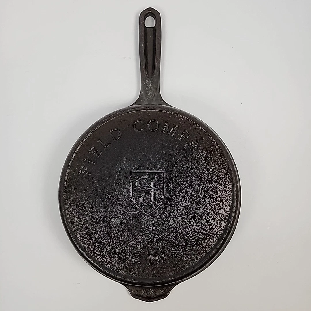 Field Company No. 6 Cast Iron Skillet Small 8 3/8 Inch Made In USA