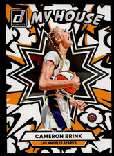 Cameron Brink 2025 Donruss WNBA #14 My House LA Sparks B50:96