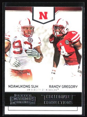 2016 Panini Contenders Draft Picks #13 Ndamukong Suh/R Gregory College Connect