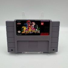 Mighty Morphin Power Rangers Super Nintendo SNES Refurbished 1 Year Warranty