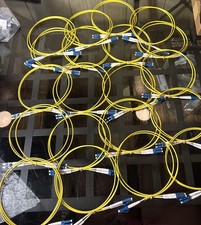 20 Pk LC/UPC-LC/UPC SM Duplex fiber optic patch cables