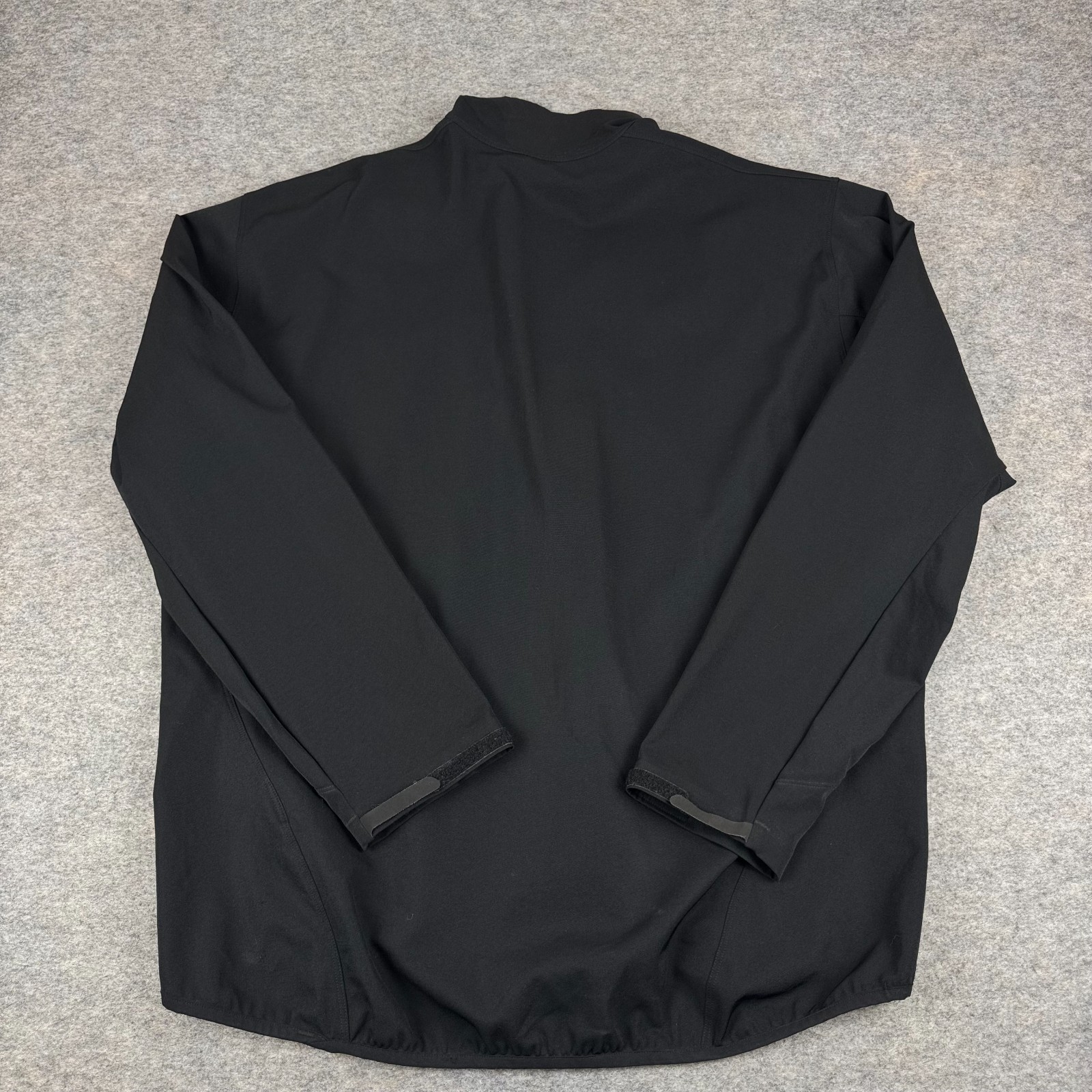 Arc'teryx 1/2 Zip Pullover Jacket Softshell Black… - image 7