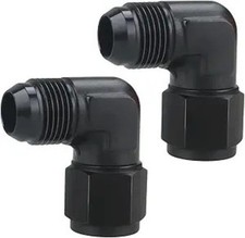8AN Female to AN8 Male Flare 90 Degree S Size: 8AN to 8ANStyle: Female to Male