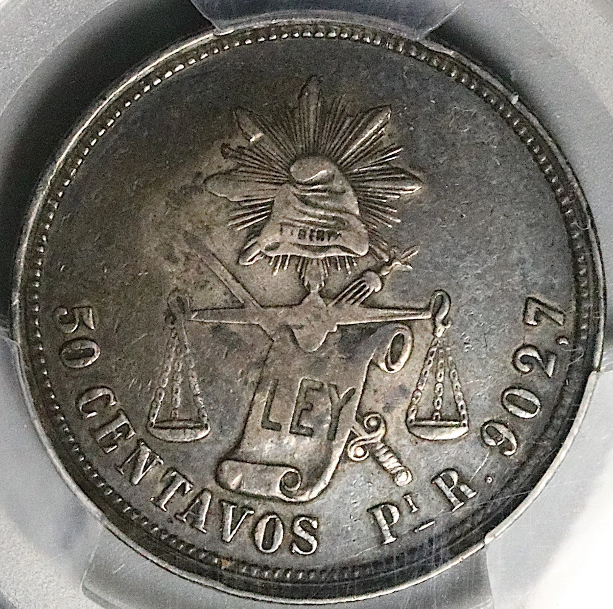 ケ*ス様 メキシコ 1885年　50センターポ銀貨 1887 Year Second Republic of Mexico Coins (1867-1905) for sale | eBay