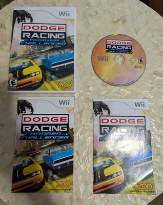 Dodge Racing: Charger vs. Challenger (Nintendo Wii, 2009) CIB - Complete in box 