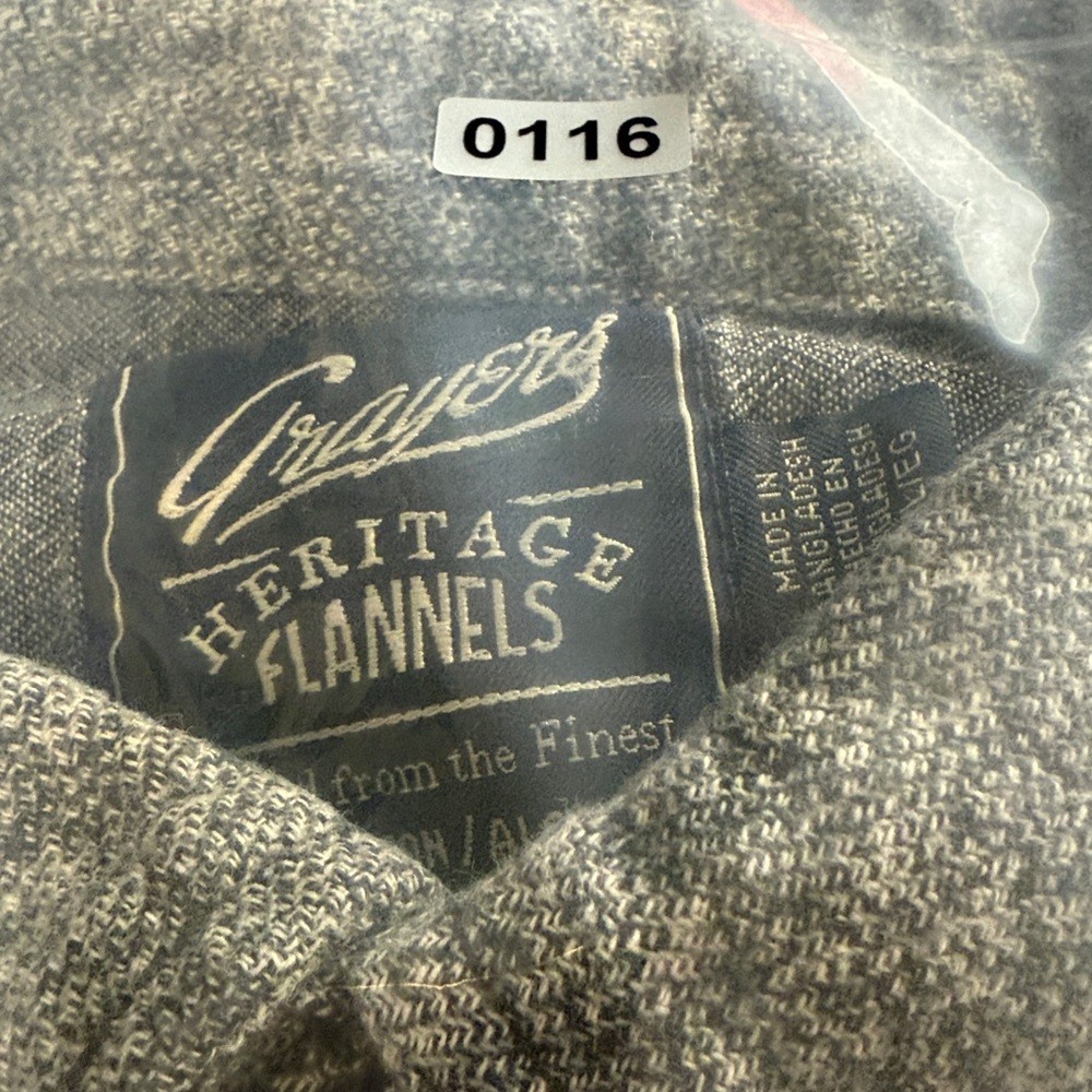 Grayers Heritage Flannels Button Down LS Shirt Me… - image 6