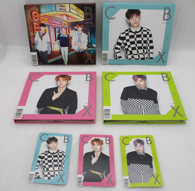 EXO-CBX CD GIRLS 4types w/ 3 Cards  EXO Baekhyun Chen Xiumin