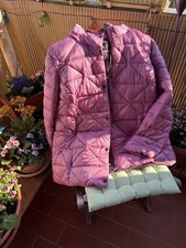 Schimmernde Rosa Farbende Damen Steppjacke Gr...