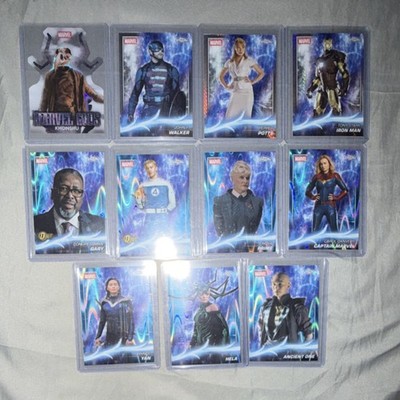 Topps 2025 Marvel Studios Chrome 10-Card Lot Khonshu Iron Man Hela